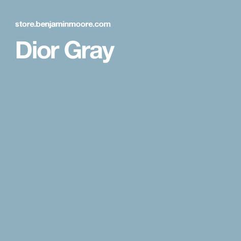 gray dior|dior gray paint.